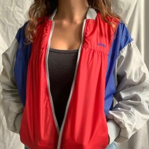 Vintage PRINCE color panel tennis jacket